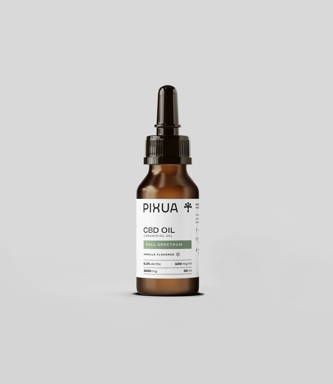 Óleo Pixua Full Spectrum 100mg/ml (3000mg) EU